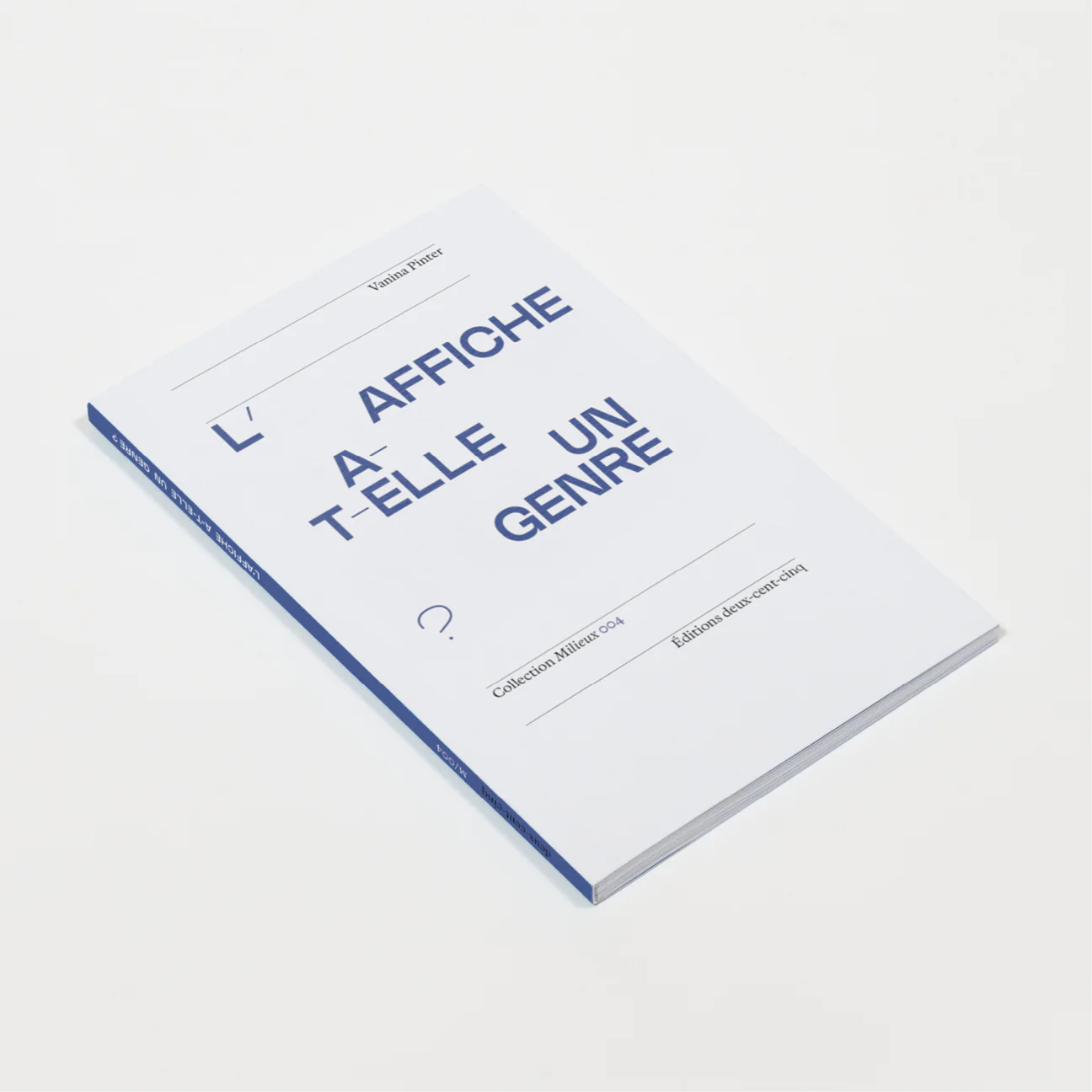 AND - L’affiche a-t-elle un genre - Vanina Pinter
